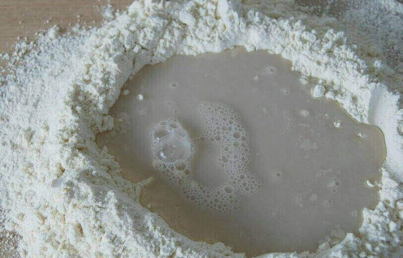 Ingredientes al centro