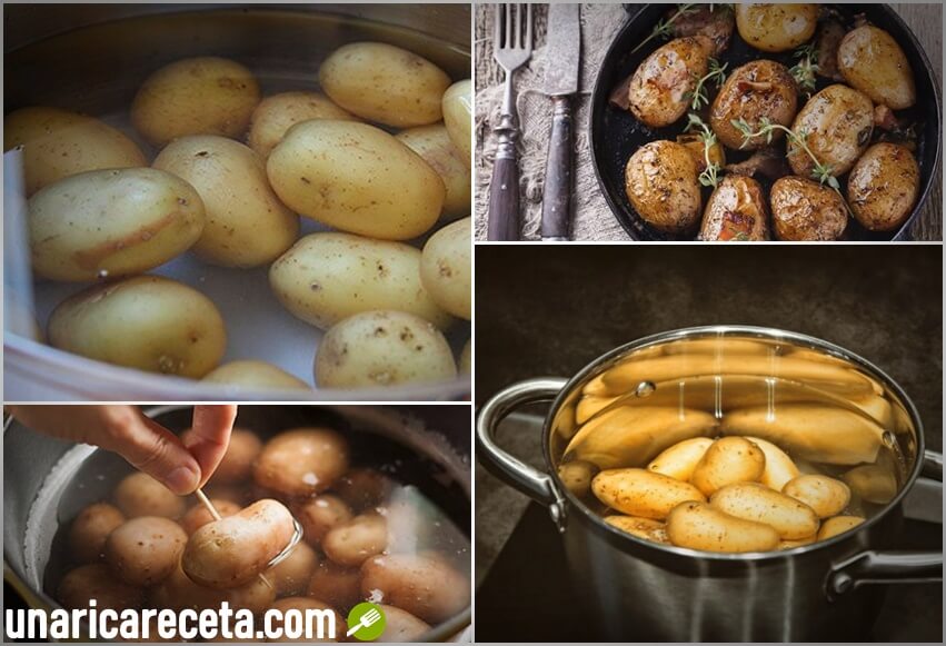 Abrumar virar Lugar de la noche Como cocer Papas ¡Tiempo de Cocción de las Patatas!【Receta 2023】|  CocinaCasera